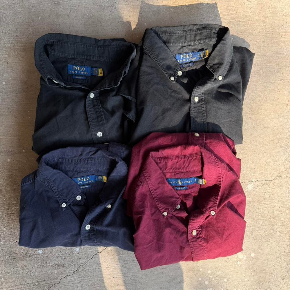 Ralph lauren button up shirts
